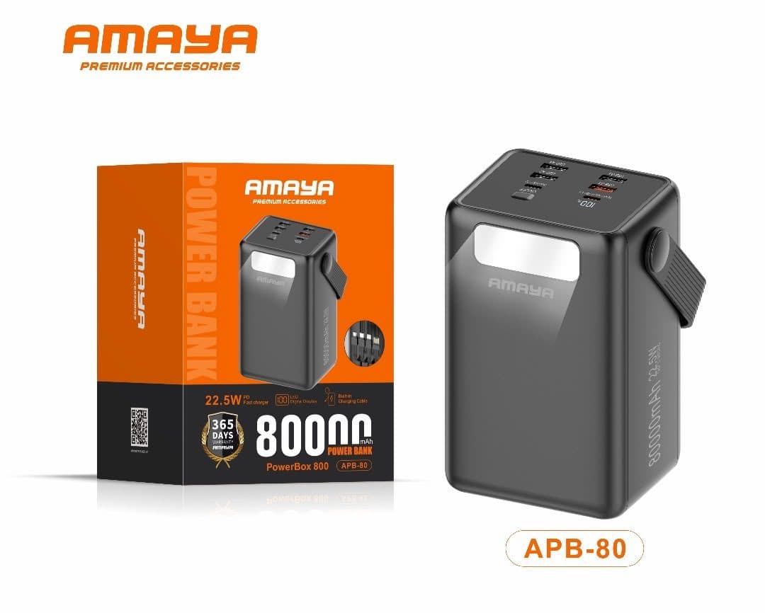 Amaya 80,000 mAh powerbank